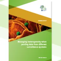 Cover managing heterogeneity when pooling data from different surveillance systems