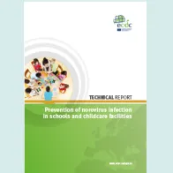 Cover of the report on prevention of norovirus in schools and childcare