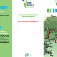 Cover of leaflet on ticks for children