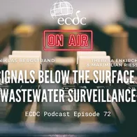 Cover of the podcast on wastewater surveillance