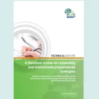Cover of the lit review on preparedness synergies