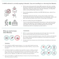 Marburg virus disease poster