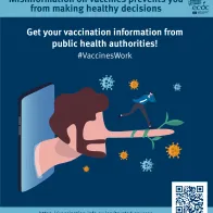 Poster 4: Countering online vaccine misinformation