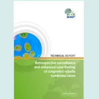 Cover of the technical report on surveillance of CRS cases
