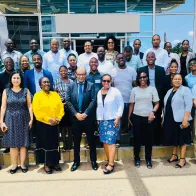 Group photo risk ranking of epidemic-prone diseases workshop Botswana