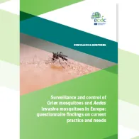 Surveillance and control of Culex mosquitoes and Aedes invasive mosquitoes in Europe cover