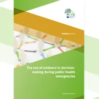 Cover of use of evidence in decisionmaking during public health emergencies