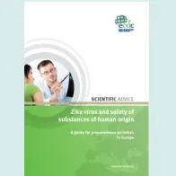 Cover of the zika virus and safety of substances of human origin, 2016