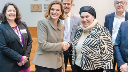 Pamela Rendi-Wagner and President of the Public Health Agency of Canada (PHAC), Nancy Hamzawi