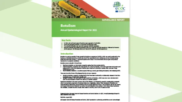 Botulism AER Cover 2021