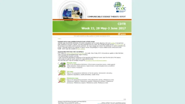 Cover of the CDTR, 2 June 2017