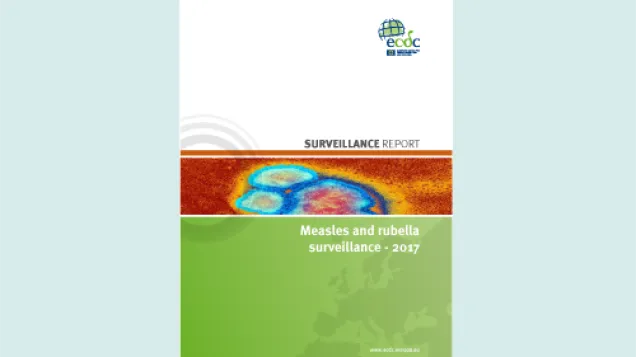 Cover of the annual measles and rubella surveillance report - 2017