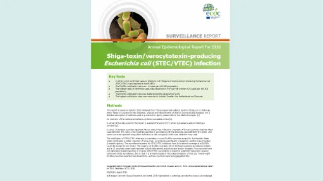 Cover for STEC/VTEC - AER 2016