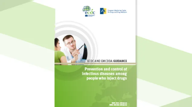 Cover for the ECDC/EMCDDA guidance for people who inject drugs