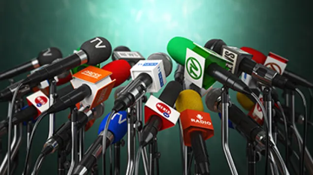 Microphones. © Istock