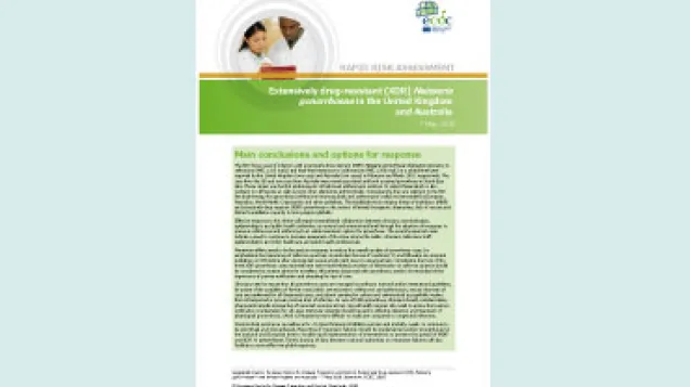 Extensively drug-resistant (XDR) Neisseria gonorrhoeae in the United Kingdom and Australia