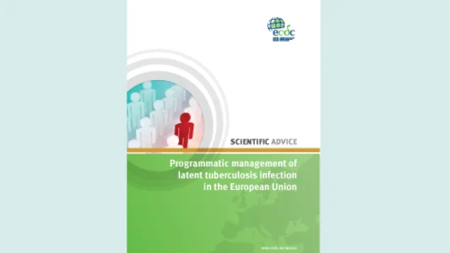 Cover of the scientific advice on programmatic management of LTBI in the EU