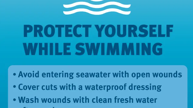 Protect yourself while swimming