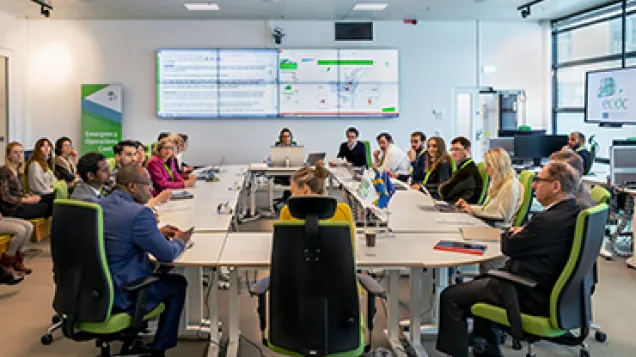 People working in ECDC