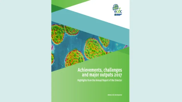 Cover of the Annual report of the Director highlights 2017