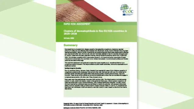 Clusters of dermatophilosis in five EU/EEA countries in 2025–2026
