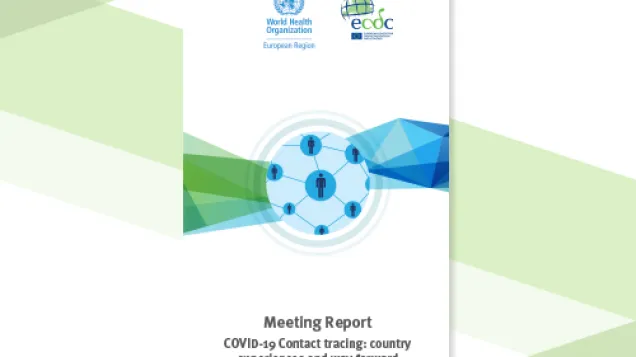 COVID-19 contact tracing meeting report cover