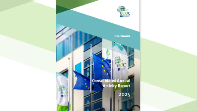 Cover of the "Consolidated Annual Activity Report 2025"