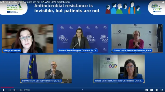 AMR is invisible, but patients are not - EAAD 2024 digital event