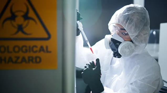 Image of laboratory worker