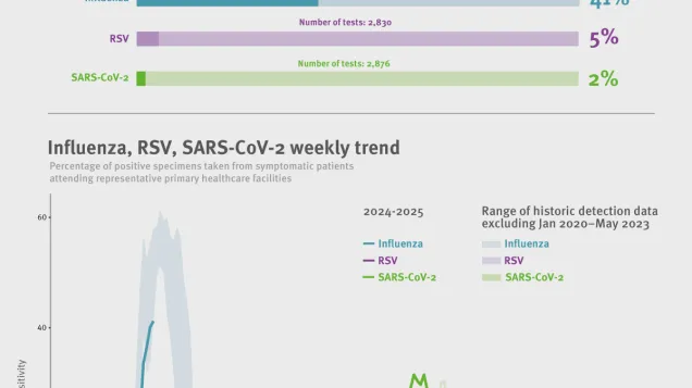 Weekly respiratory virus update, week 3, January 2025