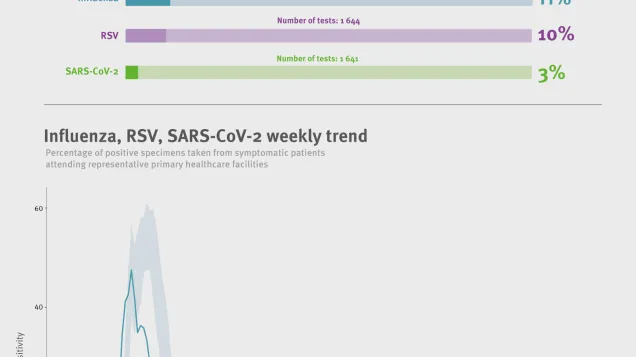Weekly respiratory virus update, week 10, March 2026