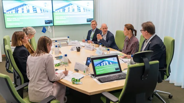 Visit of the Directors of Public Health Institutes of Denmark, Finland and Sweden to ECDC