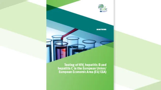 Testing of HIV, hepatitis B and hepatitis C in the EU/EEA cover