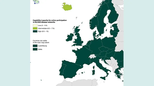 Thumbnail - Target 3.2 - Active participation in EU/EEA disease networks 2018