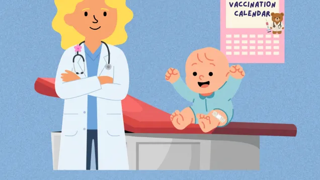 Social media card: For every generation, vaccines work - children