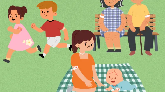 Social media card: For every generation, vaccines work - for over 50 years