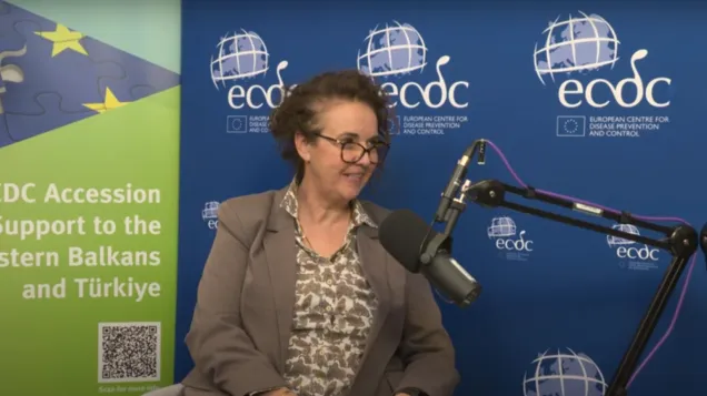 Cover for video: "Strengthening Public Health in Serbia: Dr Danijela Simić on collaboration with ECDC"