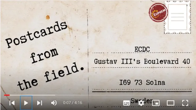 Video postcards from the field