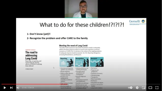 Webinar: 19 Post-COVID-19 condition in children
