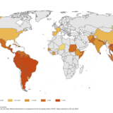 12-month dengue virus disease case notification rate per 100 000 population, July 2022–June 2023