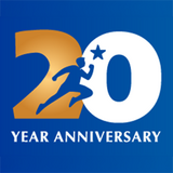 20-year anniversary logo