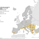 West Nile virus in Europe in 2022 - human cases compared to previous seasons, updated 14 July 2022