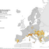 West Nile virus in Europe in 2023 - human cases compared to previous seasons, updated 31 May 2023