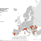 West Nile virus - human cases, 13 September 2023