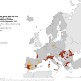 West Nile virus - infections among humans and outbreaks among equids and/or birds, 13 September 2023