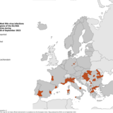 West Nile virus - human cases, 20 September 2023