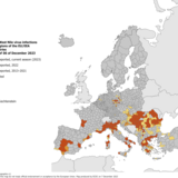 West Nile virus - human cases compared to previous seasons, 6 December 2023