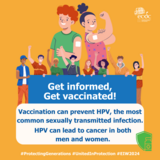 Social media card: Get informed, get vaccinated