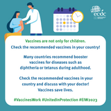 Social media card: Check recommended vaccines