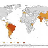 12-month Chikungunya virus disease case notification rate per 100 000 population, October 2024-September 2025